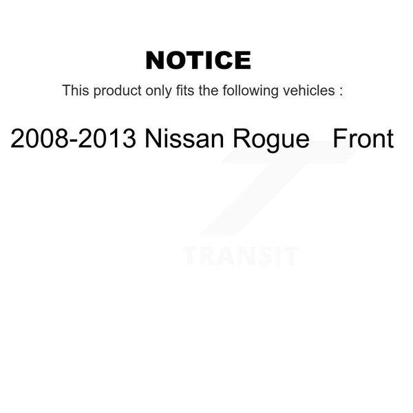 Front Suspension Control Arm And Ball Joint Assembly Link Kit For 2008-2013 Nissan Rogue